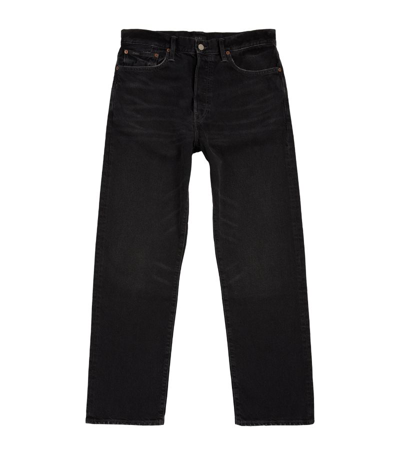 Shop Polo Ralph Lauren Straight Jeans In Black