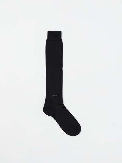 Shop Zegna Socks  Men Color Black