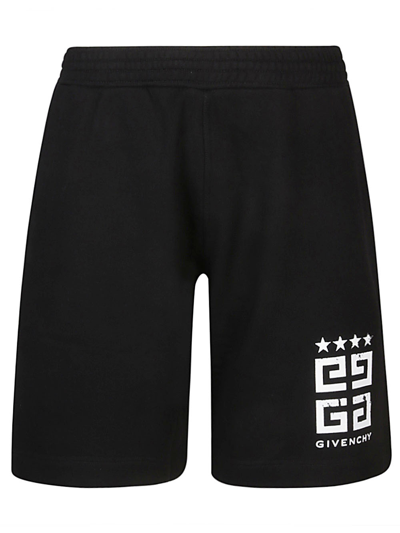 Shop Givenchy Bermuda Shorts With Logo