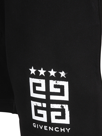 Shop Givenchy Bermuda Shorts With Logo