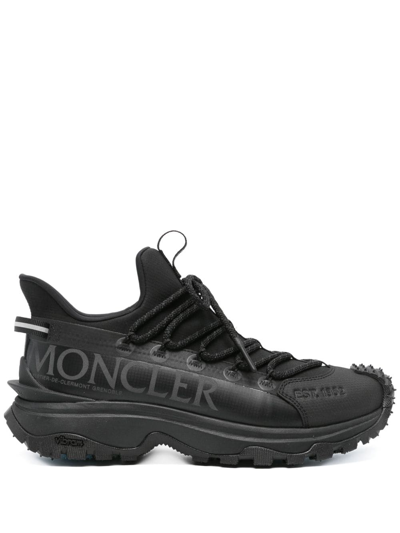 Shop Moncler Trailgrip Lite2 Sneakers In Black