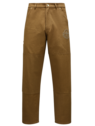 Shop Moncler Cargo Trousers