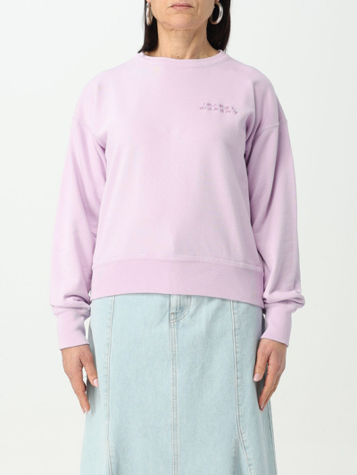 Shop Isabel Marant Sweatshirt  Woman Color Lilac