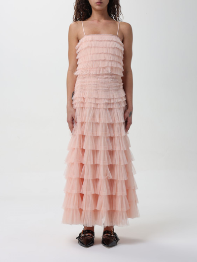 Shop Twinset Dress  Woman Color Pink