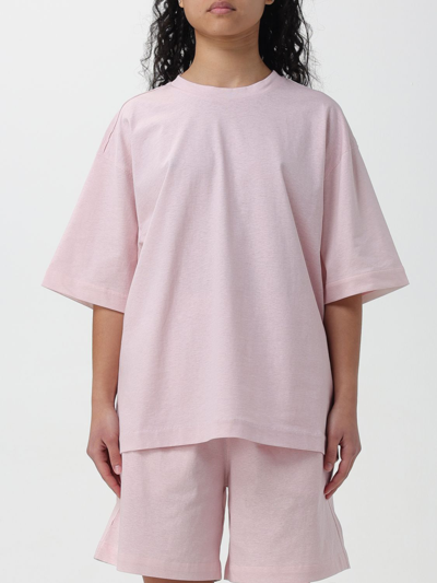 Shop Burberry T-shirt  Woman Color Pink
