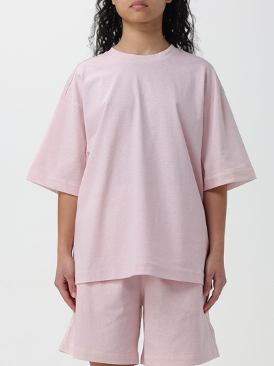 Burberry Millepoint T-shirts Pink In Pink