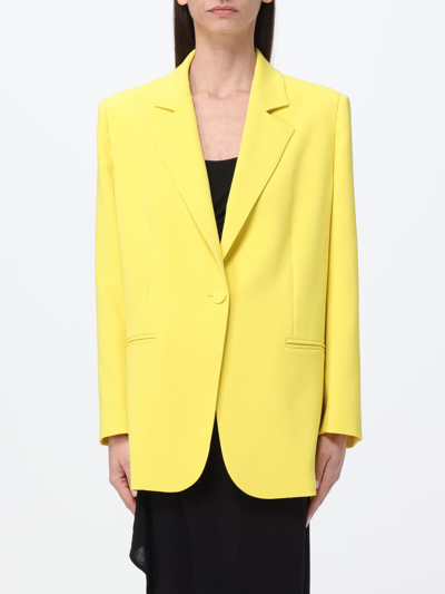 Shop Pinko Blazer  Woman Color Lemon