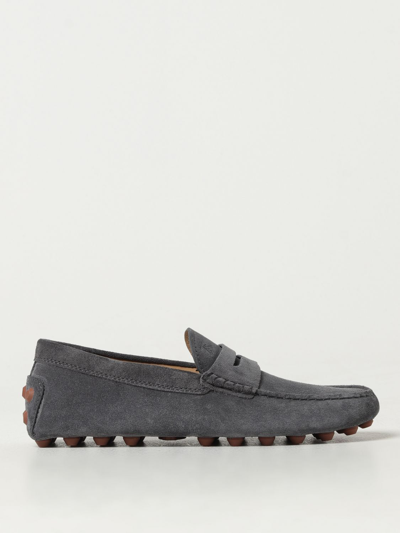 Shop Tod's Loafers  Men Color Grey