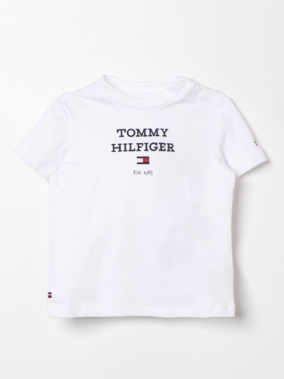 T恤 TOMMY HILFIGER 儿童 颜色 白色
