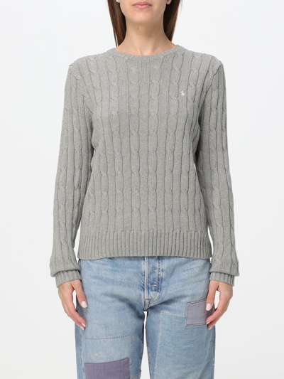 Shop Polo Ralph Lauren Sweater  Woman Color Grey
