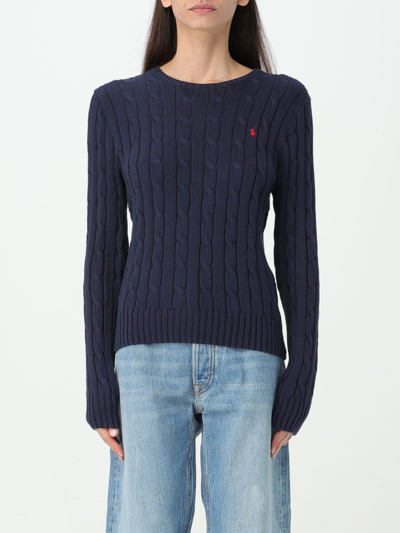 Shop Polo Ralph Lauren Sweater  Woman Color Blue