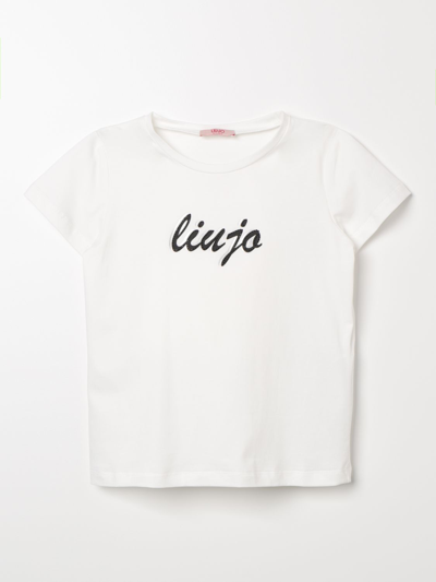 Shop Liu •jo T-shirt Liu Jo Kids Kids Color White