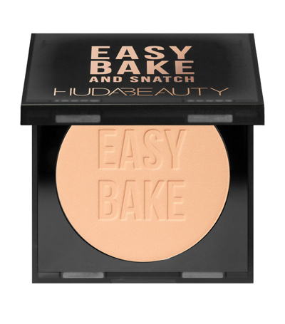 Shop Huda Beauty Easy Bake And Snatch Pressed Brightening And Setting Powder In Peach Pie