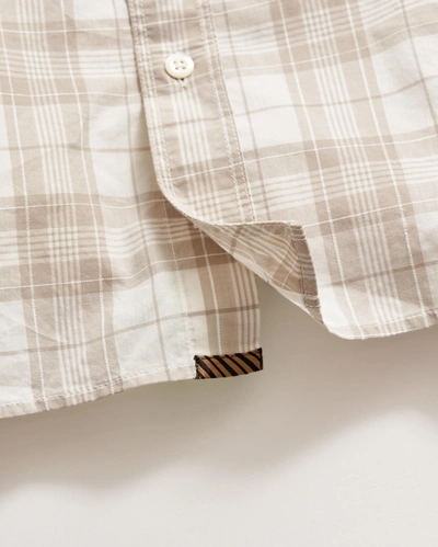 Shop Billy Reid Grid Dobby Plaid Tuscumbia Shirt Button Down In Grey