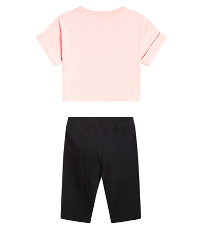 Moschino Cotton-blend T-shirt And Shorts Set In Multicoloured