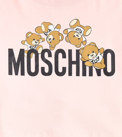 Shop Moschino Cotton-blend T-shirt And Shorts Set In Multicoloured