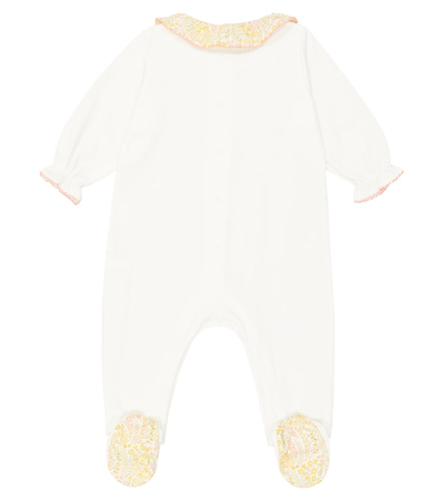 Shop Tartine Et Chocolat Baby Cotton Jersey Onesie In Multicoloured