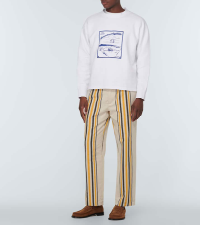 Bode Sweaters In White