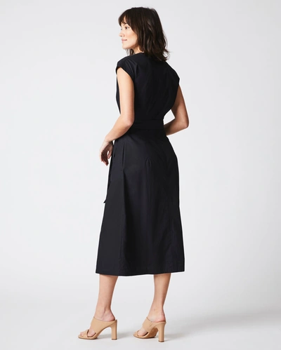 Reid V Neck Dress In Black