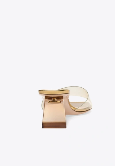 Gianvito Rossi Cosmic 55 Mule Sandals In Pink