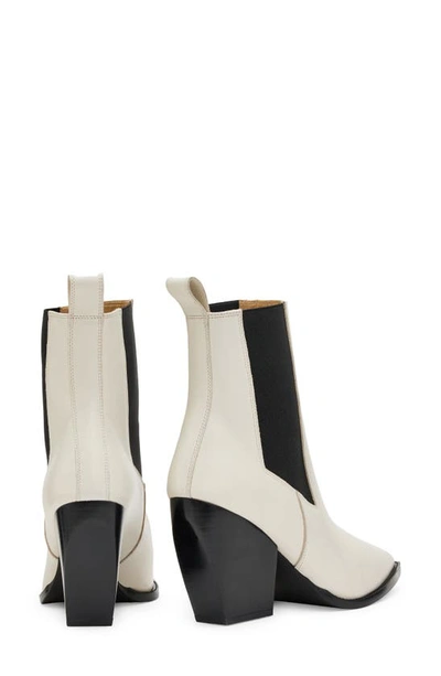 Allsaints Ria Chelsea Boot In Stone White