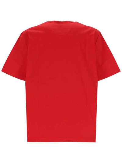 Shop Lanvin T-shirts And Polos In Flame