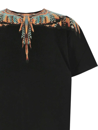 Shop Marcelo Burlon County Of Milan T-shirts And Polos In Black