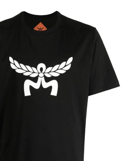 Shop Mcm T-shirts And Polos In Black