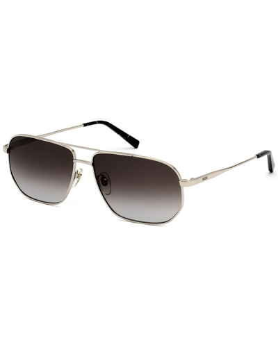 Shop Mcm Unisex 141s 43mm Sunglasses In Grey