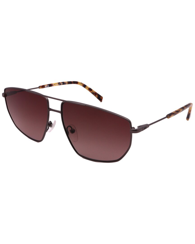 Shop Mcm Men's 151s 60mm Sunglasses In Brown