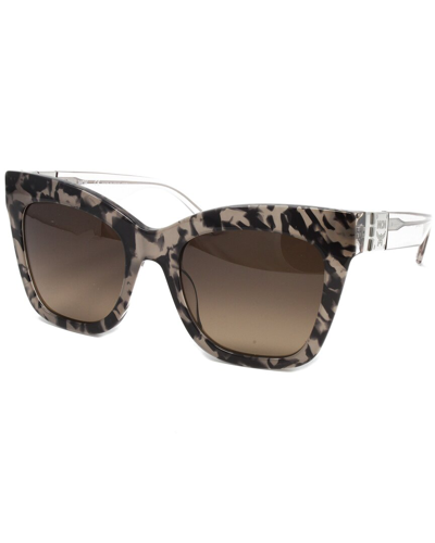 Shop Mcm Women's 686se 54mm Sunglasses In Brown