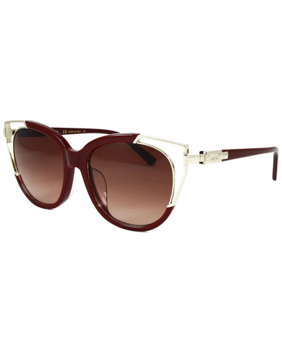 Shop Mcm Women's 660sa 57mm Sunglasses In Red