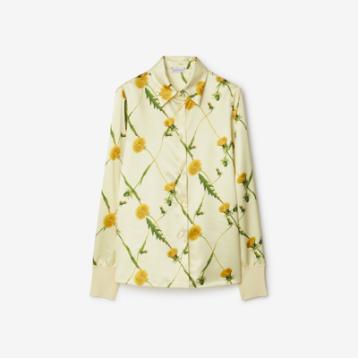 Shop Burberry Dandelion Shirt In Sherbet