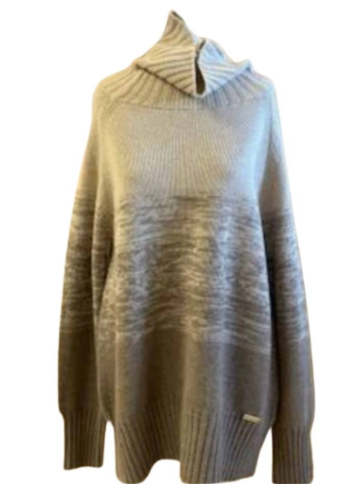 Shop Manzoni 24 Sweater In Taupe/tan In Multi
