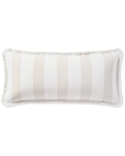 Shop Serena & Lily Perennials Harbor Stripe Pillow Cover