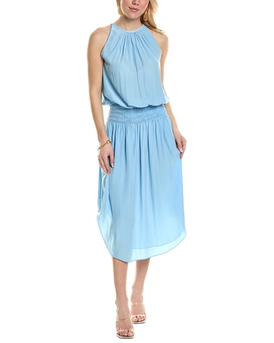 Shop Ramy Brook Audrey Midi Dress In Blue