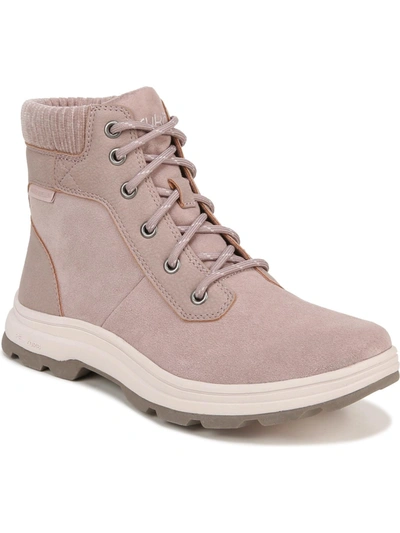 Shop Ryka Womens Water Resistant Round Toe Combat & Lace-up Boots In Multi