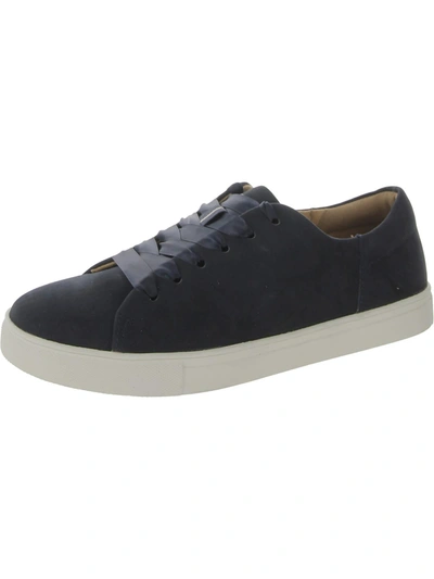 Shop Joules Solena Womens Leather Comfort Casual And Fashion Sneakers In Blue