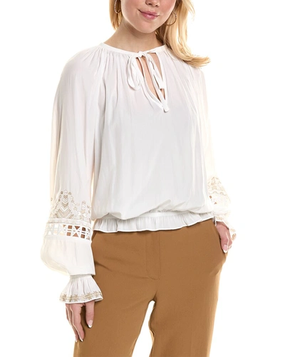 Shop Ramy Brook Alizee Top In White