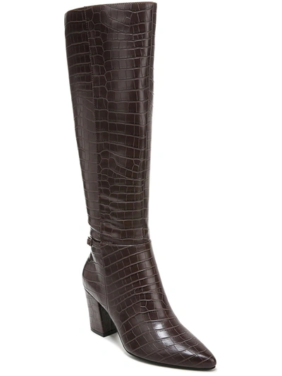 Shop Lifestride Stratford Womens Faux Leather Wide Calf Knee-high Boots In Multi