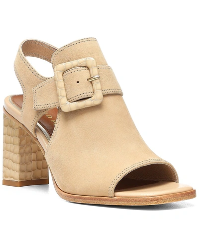 Shop Donald Pliner Irwin Leather Shootie In Beige