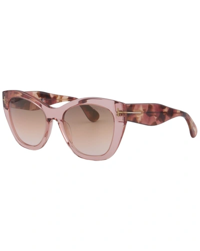 Shop Tom Ford Women's Cara 56mm Sunglasses In Pink