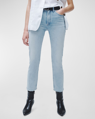Shop Rag & Bone Wren Slim-straight Ankle Jeans In Emma