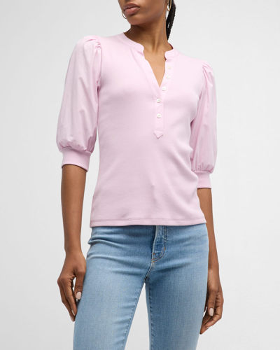 Veronica Beard Jeans Coralee In Limestone