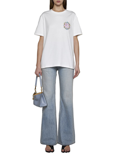 Shop Etro T-shirts And Polos In White