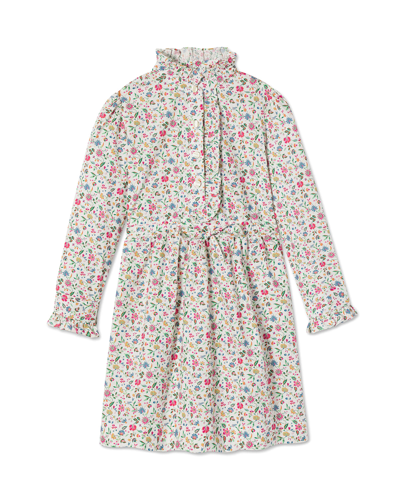 Shop Classic Prep Childrenswear Girl's Sadie Shirtdress In Liberty Print