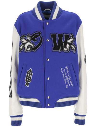 Shop Off-white Off White Jackets In Nautical B