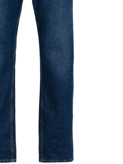 Shop Off-white Off White Jeans In Medium Blu