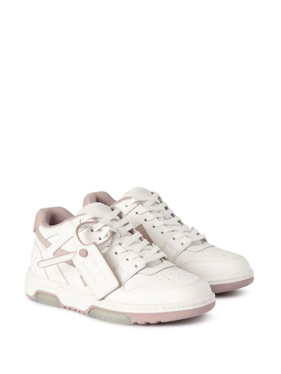 Shop Off-white Off White Sneakers In Pink