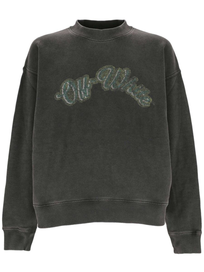 Shop Off-white Off White Sweaters In Black Coll